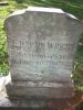 Headstone of J. Judson Wright, Myrtle Hill Cemetery (Syracuse, NY)
