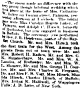 Wedding announcement of Adolph Hirsch and Caroline Lakey (Rochester Democrat and Chronicle, 28 Dec 1894, page 8)